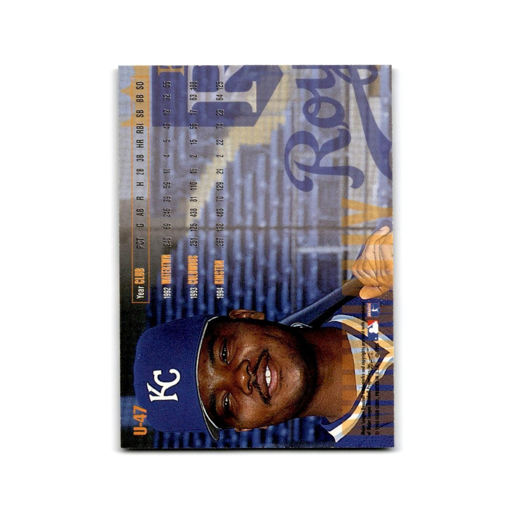Jon Nunnally 1995 Fleer Update #U-47 Kansas City Royals Baseball Card NM