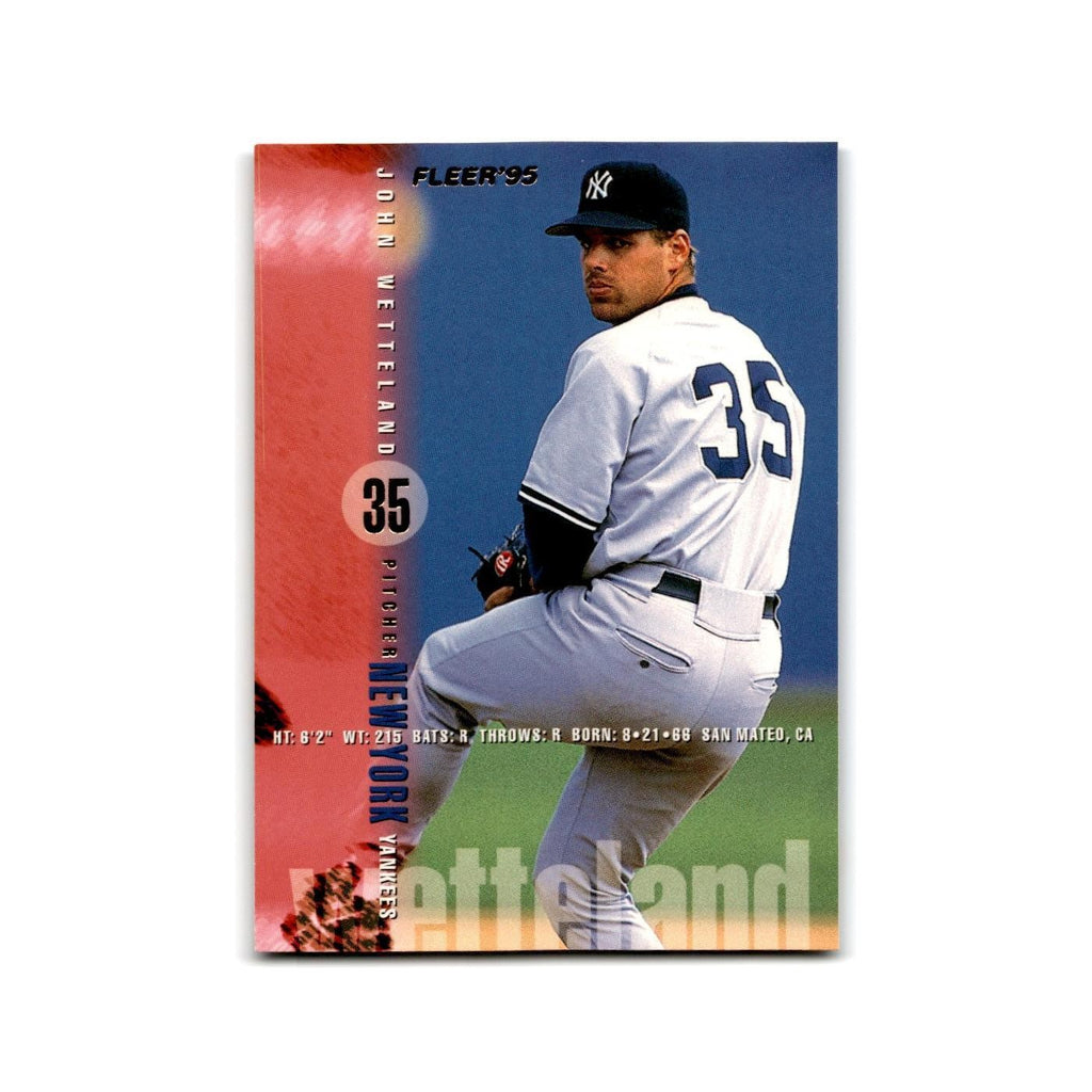 John Wetteland 1995 Fleer Update #U-28 New York Yankees Baseball Card NM