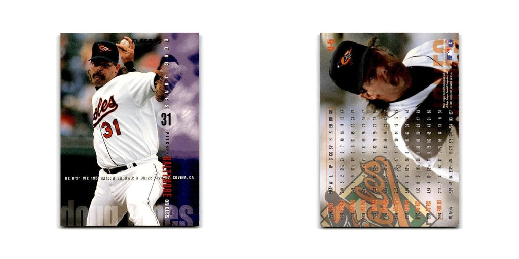 Doug Jones 1995 Fleer Update #U-5 Baltimore Orioles Baseball Card NM