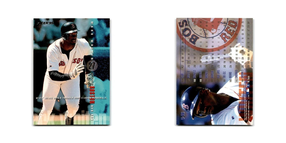 Mark Whitten 1995 Fleer Update #U-16 Boston Red Sox Baseball Card NM