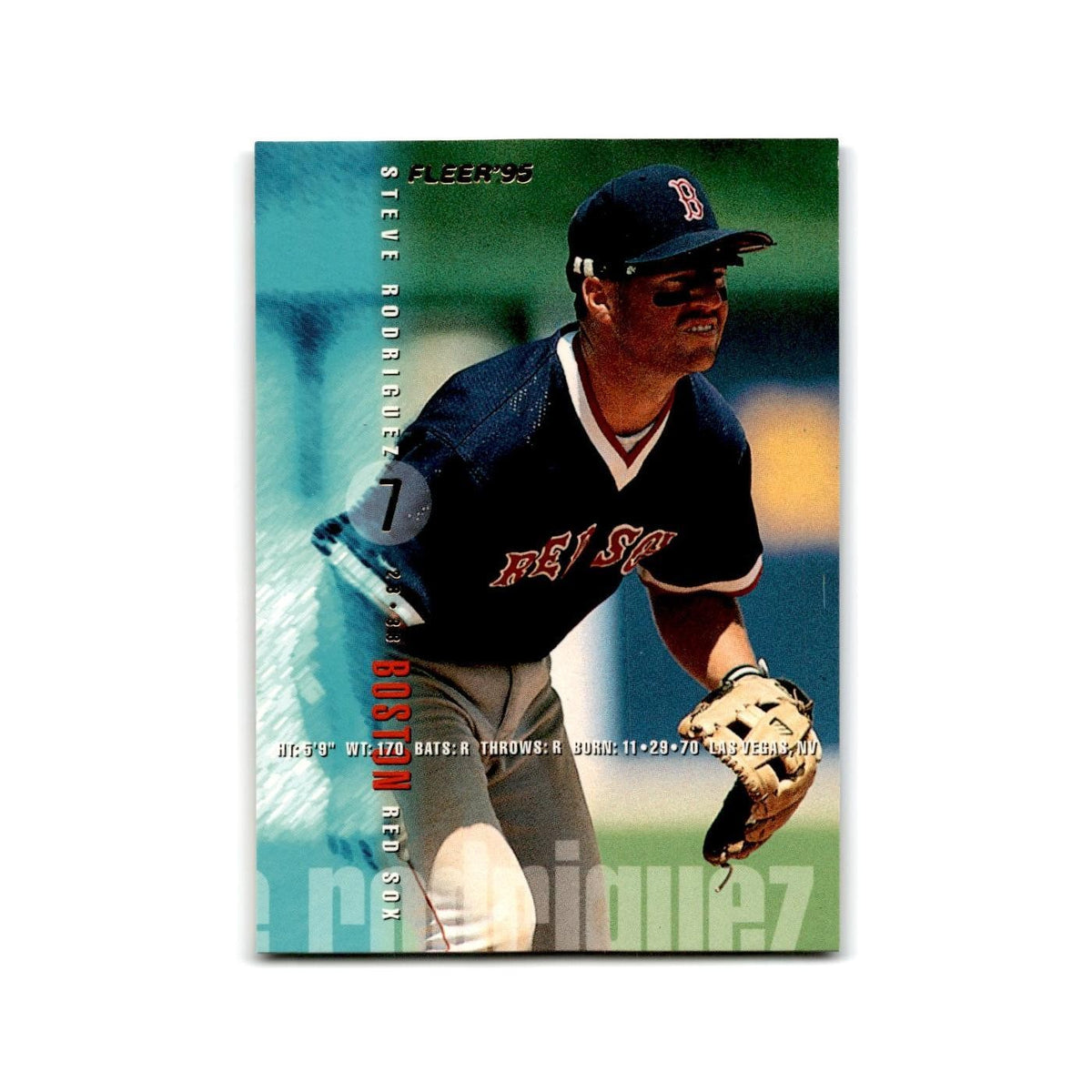 Steve Rodriguez 1995 Fleer Update #U-13 Boston Red Sox Baseball Card NM