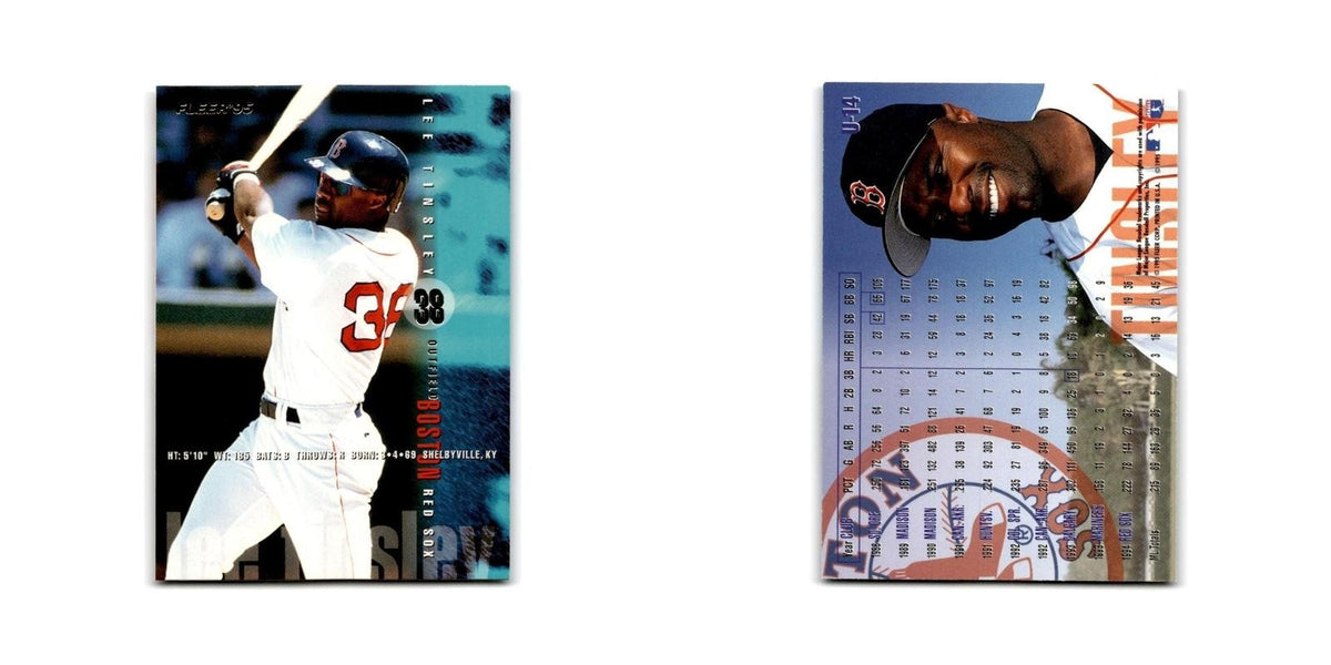 Lee Tinsley 1995 Fleer Update #U-14 Boston Red Sox Baseball Card NM