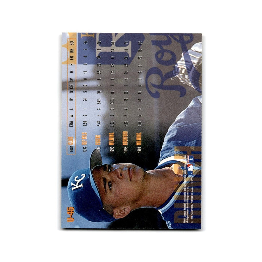 Melvin Bunch Rookie 1995 Fleer Update #U-45 Kansas City Royals Baseball Card NM
