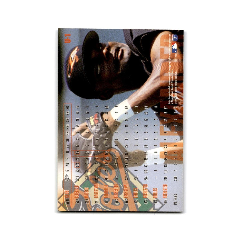 Manny Alexander 1995 Fleer Update #U-1 Baltimore Orioles Baseball Card NM