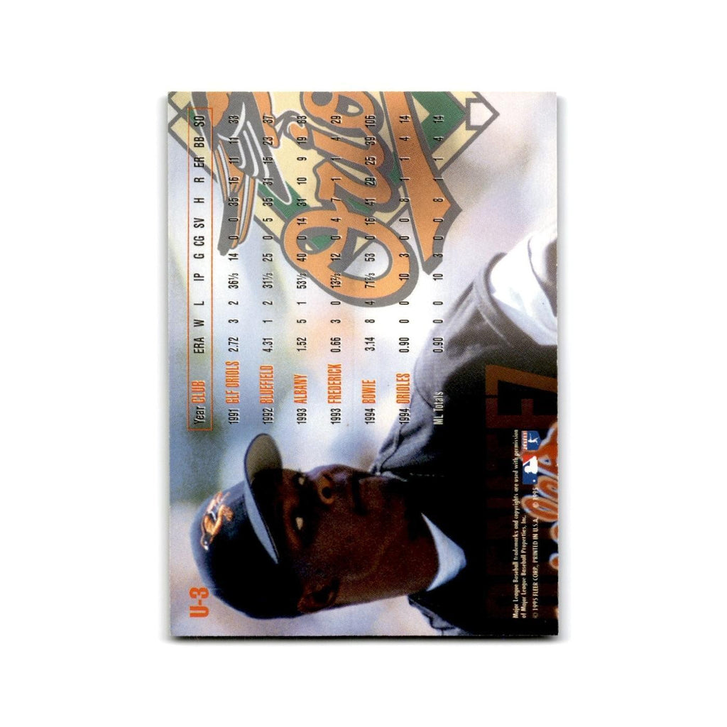 Armando Benitez 1995 Fleer Update #U-3 Baltimore Orioles Baseball Card NM