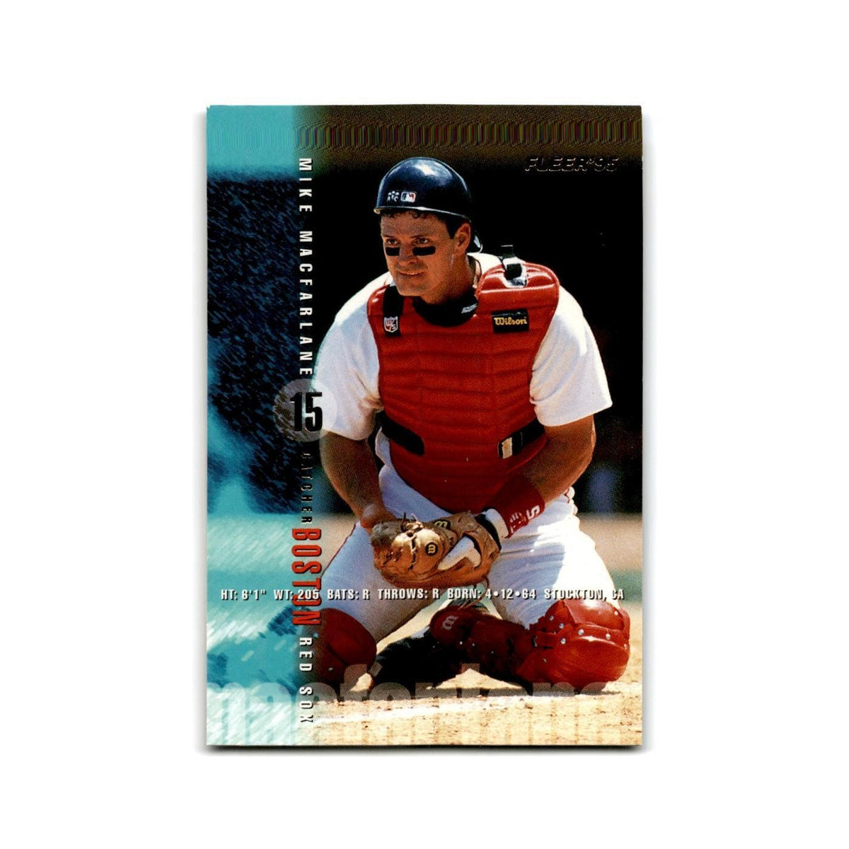 Mike Macfarlane 1995 Fleer Update #U-11 Boston Red Sox Baseball Card NM