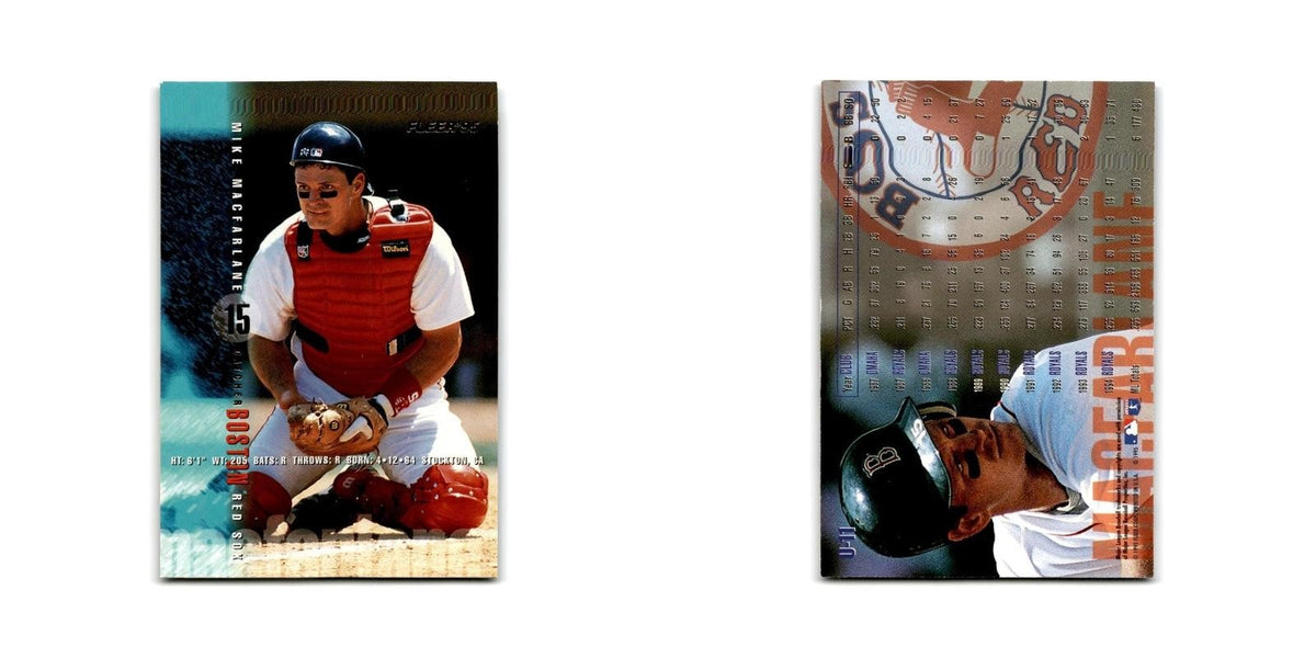 Mike Macfarlane 1995 Fleer Update #U-11 Boston Red Sox Baseball Card NM