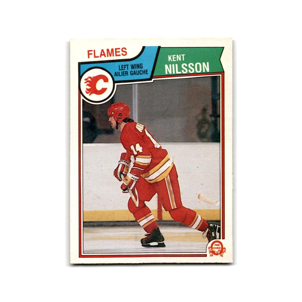 1983 O-Pee-Chee Kent Nilsson Calgary Flames #89