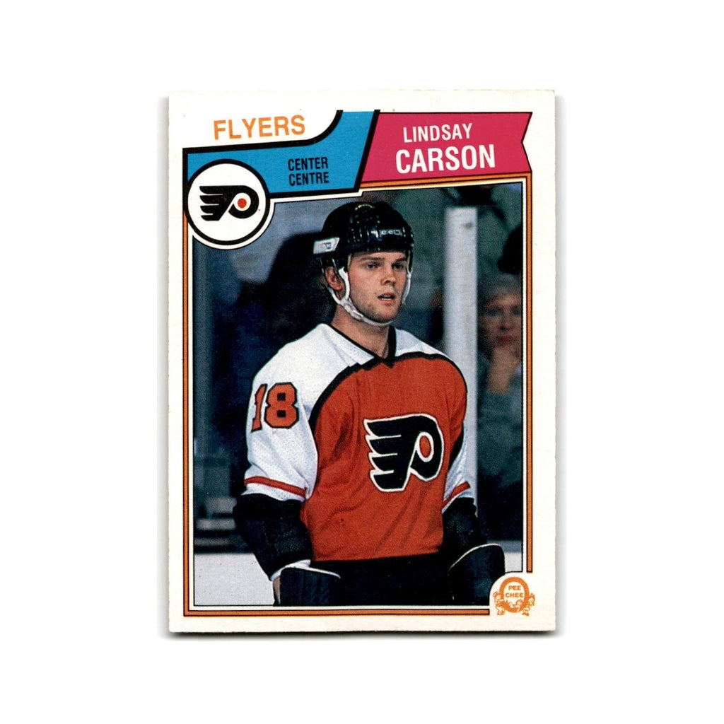 1983 O-Pee-Chee Lindsay Carson RC Philadelphia Flyers #261