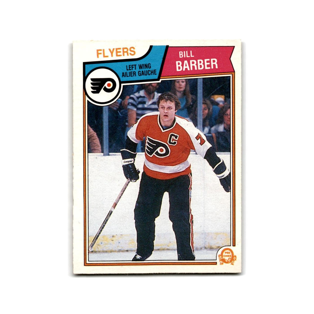 1983 O-Pee-Chee Bill Barber Philadelphia Flyers #260