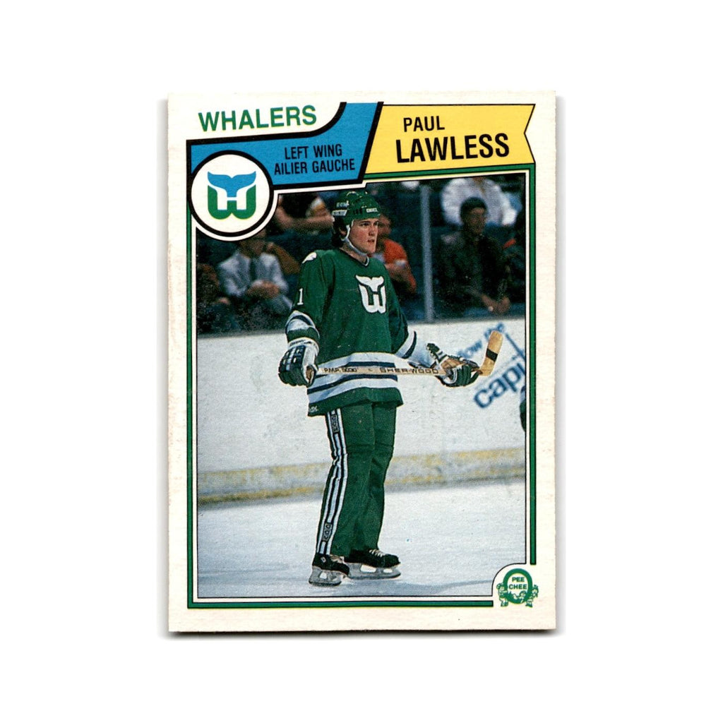 1983 O-Pee-Chee Paul Lawless RC Hartford Whalers #141