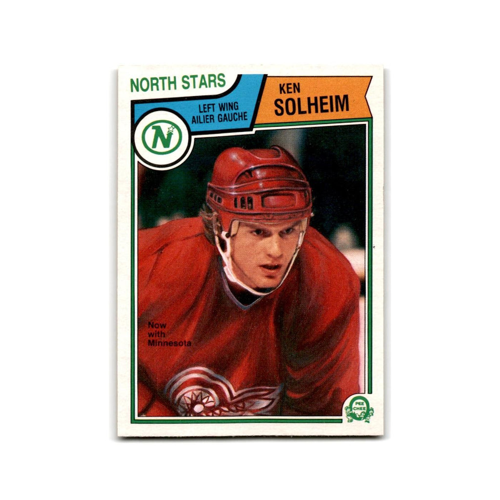 1983 O-Pee-Chee Ken Solheim RC Minnesota North Stars #131