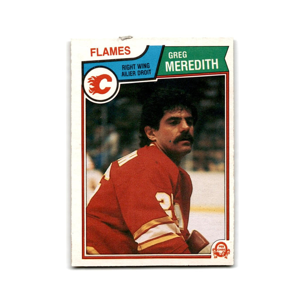 1983 O-Pee-Chee Greg Meredith RC Calgary Flames #88