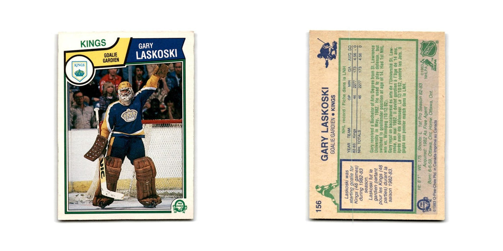 1983 O-Pee-Chee Gary Laskoski RC Los Angeles Kings #156