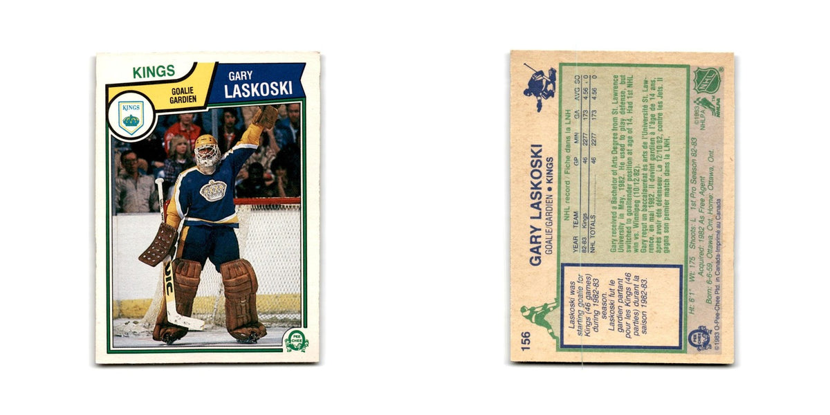 1983 O-Pee-Chee Gary Laskoski RC Los Angeles Kings #156