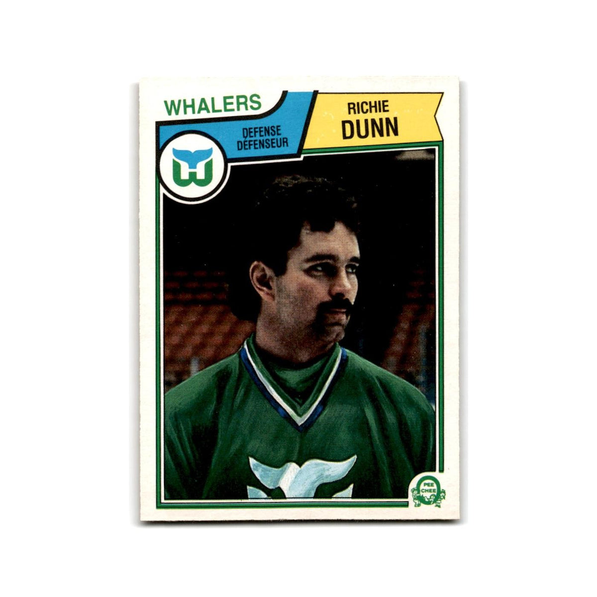 1983 O-Pee-Chee Richie Dunn Hartford Whalers #137