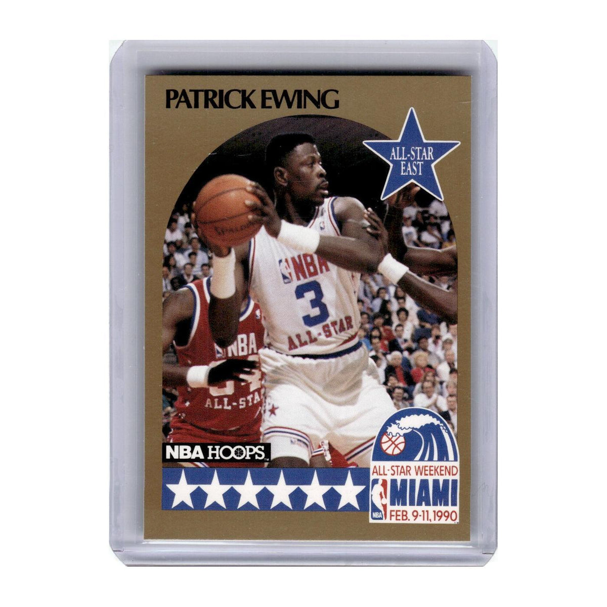 1990 Hoops Patrick Ewing Knicks #4