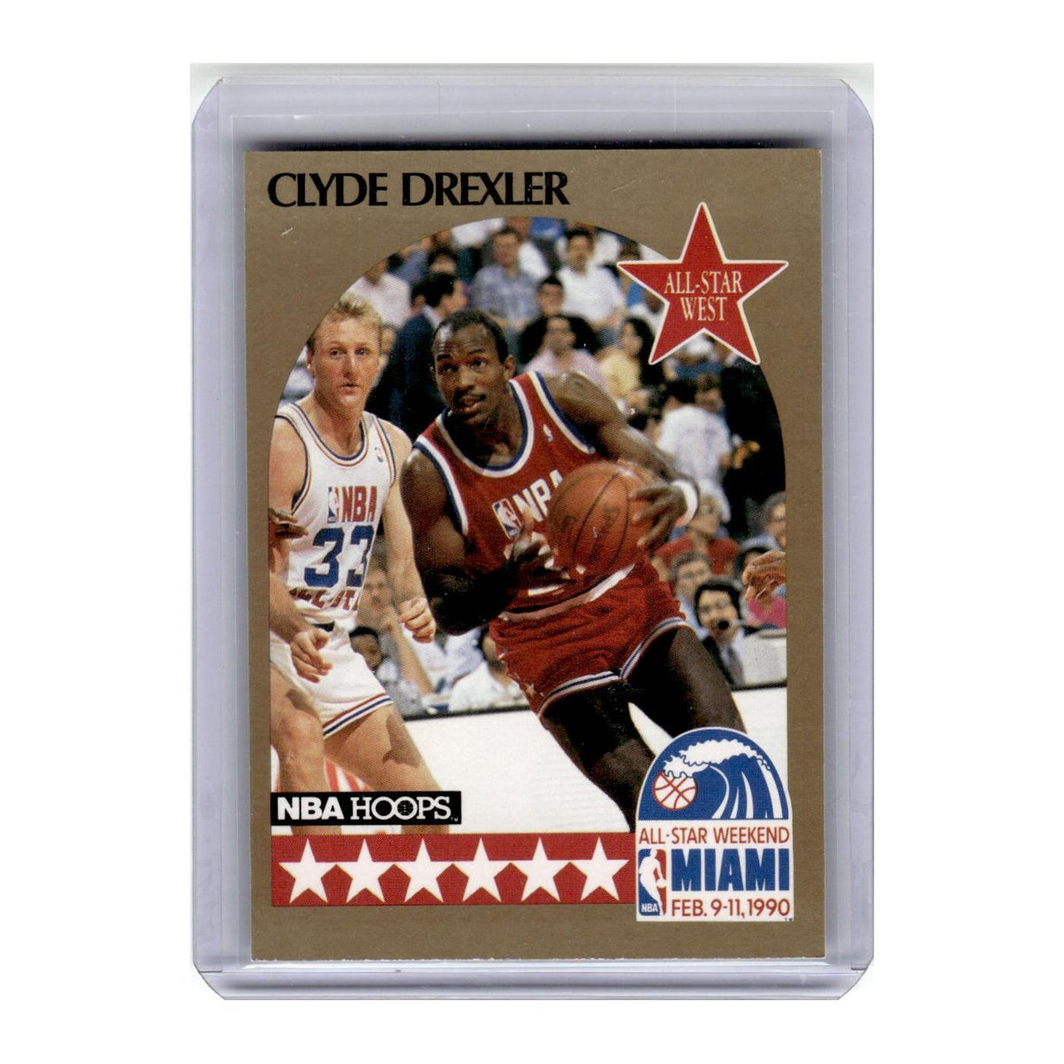 1990 Hoops Clyde Drexler Blazers #16