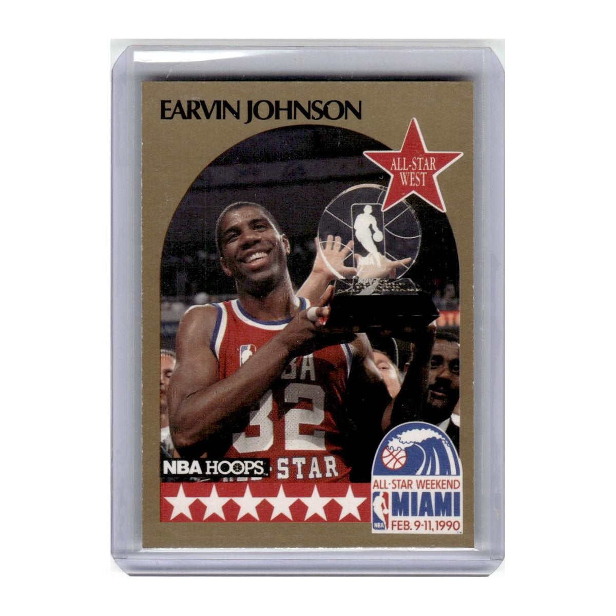 1990 Hoops Earvin Johnson Lakers #18
