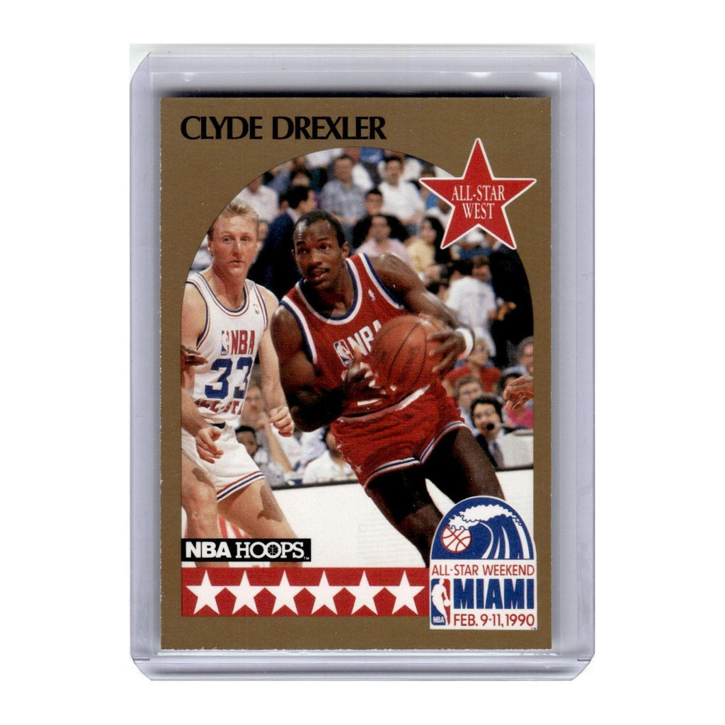 1990 Hoops Clyde Drexler Blazers #16