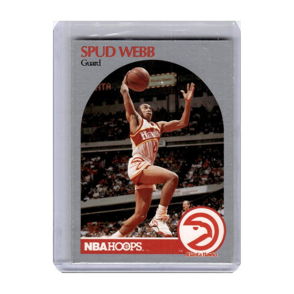 1990 Hoops Spud Webb Hawks #35