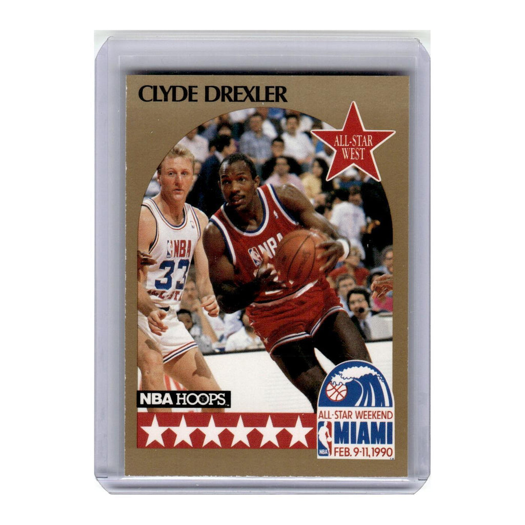 1990 Hoops Clyde Drexler Blazers #16