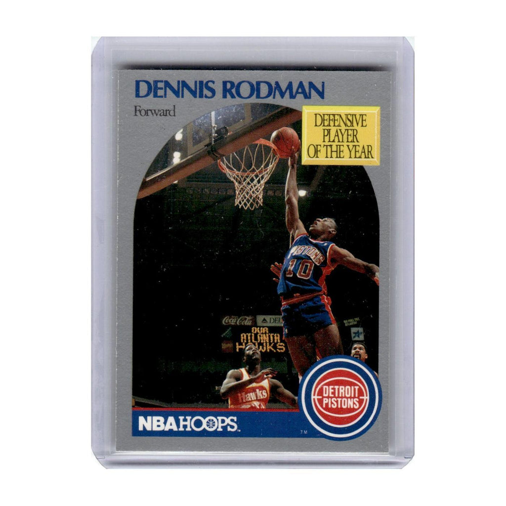 1990 Hoops Dennis Rodman Pistons #109