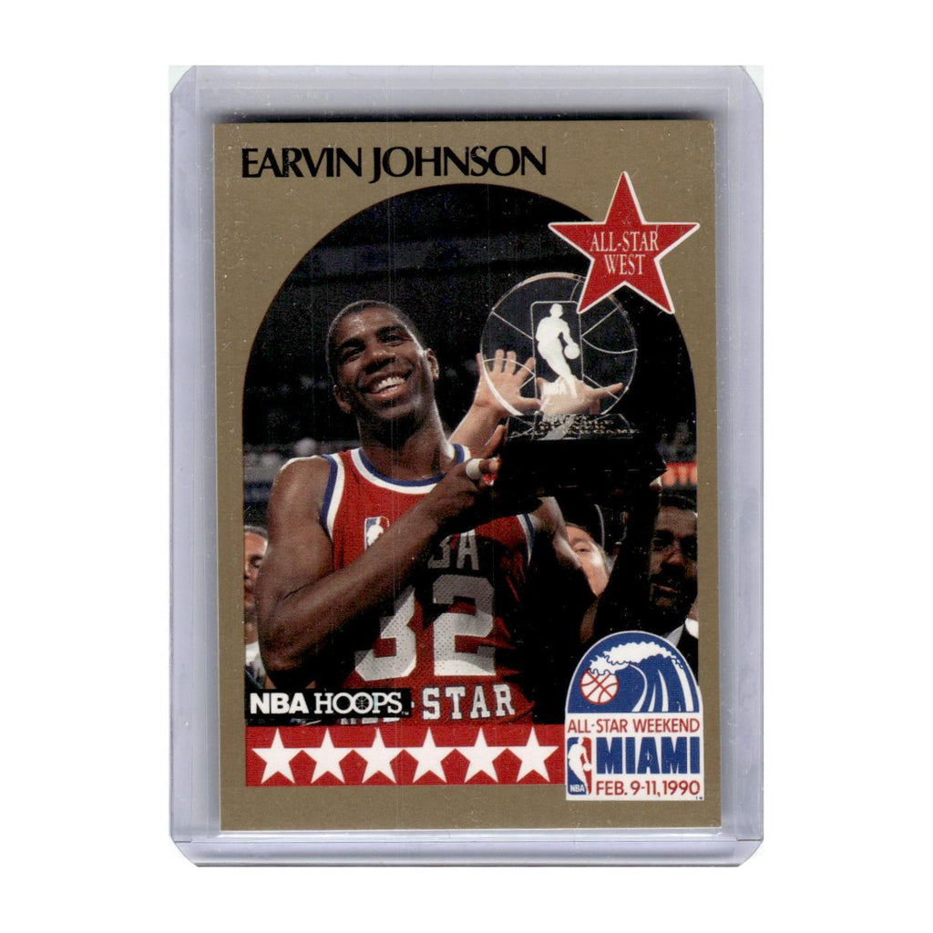 1990 Hoops Earvin Johnson Lakers #18