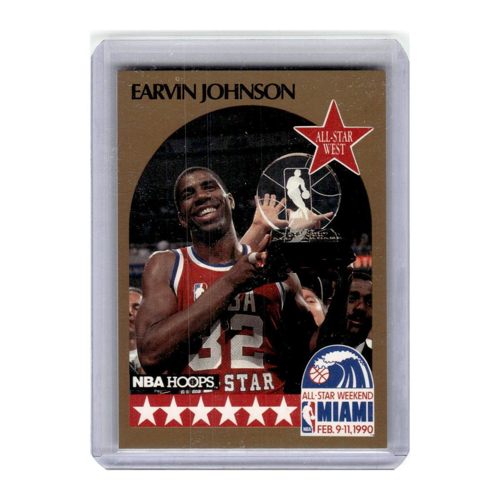 1990 Hoops Earvin Johnson Lakers #18