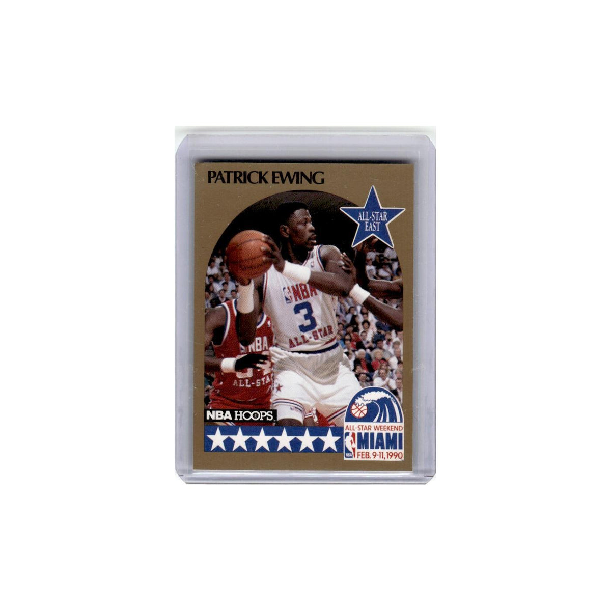 1990 Hoops Patrick Ewing Knicks #4