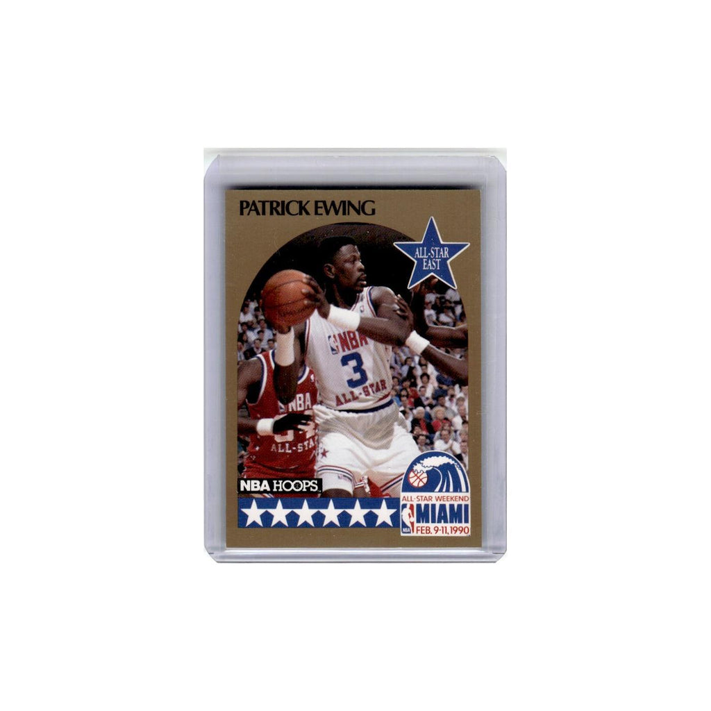 1990 Hoops Patrick Ewing Knicks #4