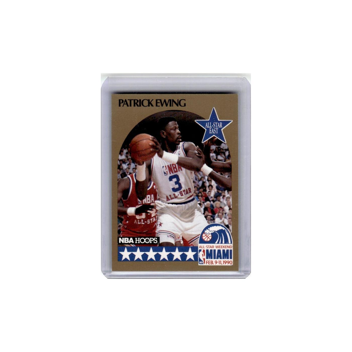 1990 Hoops Patrick Ewing Knicks #4