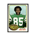 1976 Topps Football Card Charlie Smith RC Eagles #239