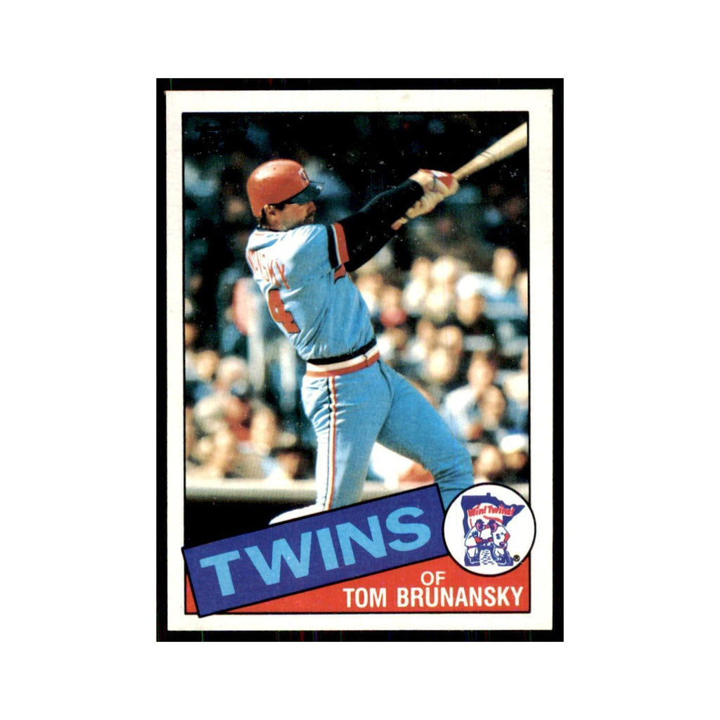 1985 Topps Tom Brunansky Baseball Cards #122