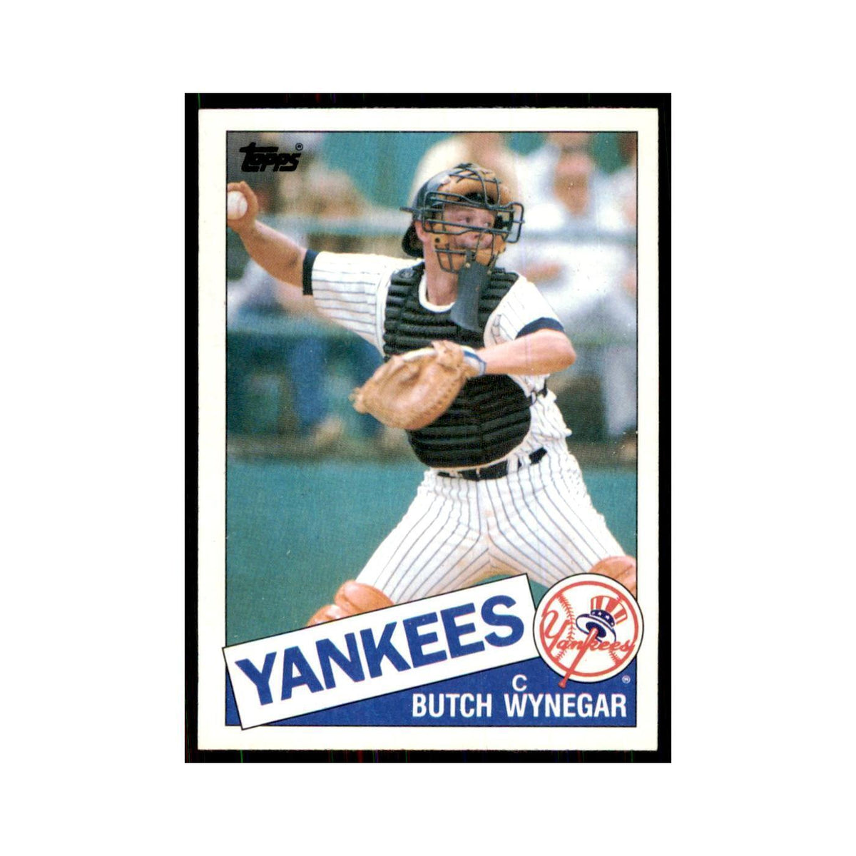 1985 Topps Butch Wynegar Baseball Cards #585