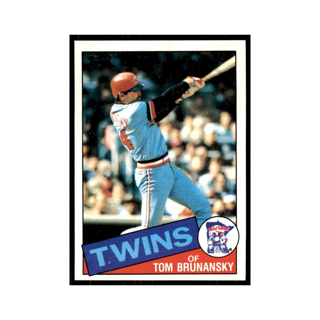 1985 Topps Tom Brunansky Baseball Cards #122