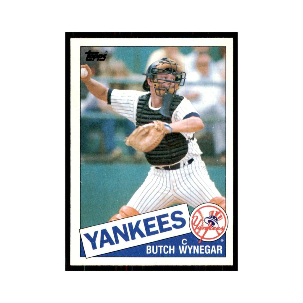 1985 Topps Butch Wynegar Baseball Cards #585