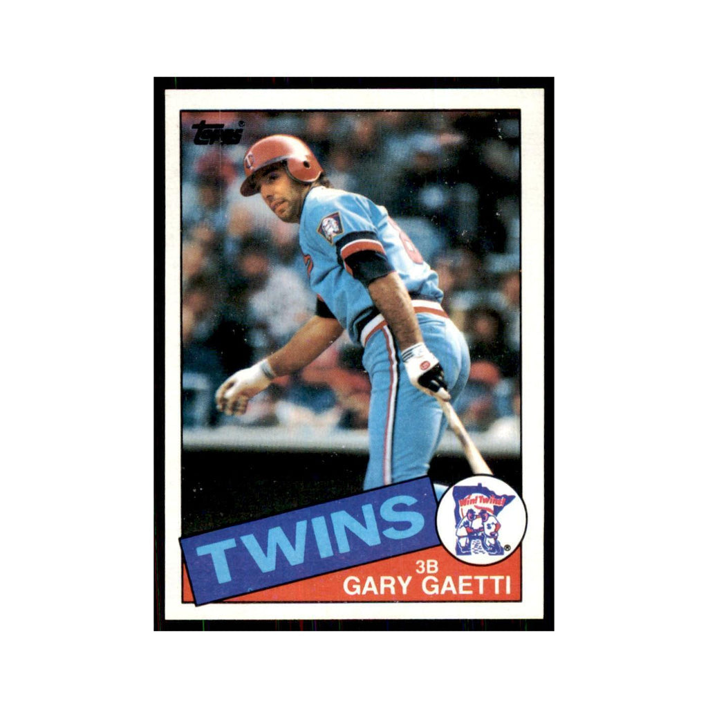 1985 Topps Gary Gaetti Baseball Cards #304