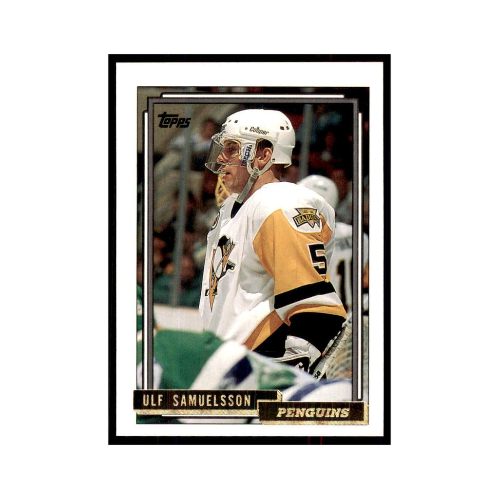 Ulf Samuelsson 1992 Topps Gold #127 Hockey Cards Hockey Card NM