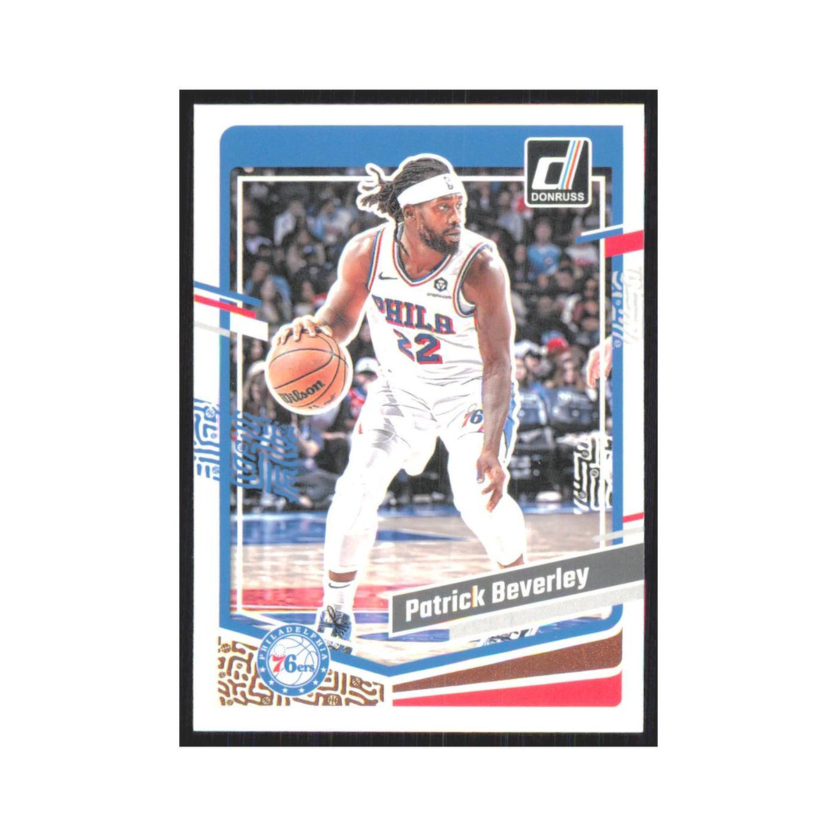 Patrick Beverley 2023 Panini Donruss #74 Philadelphia 76ers Basketball Card NM