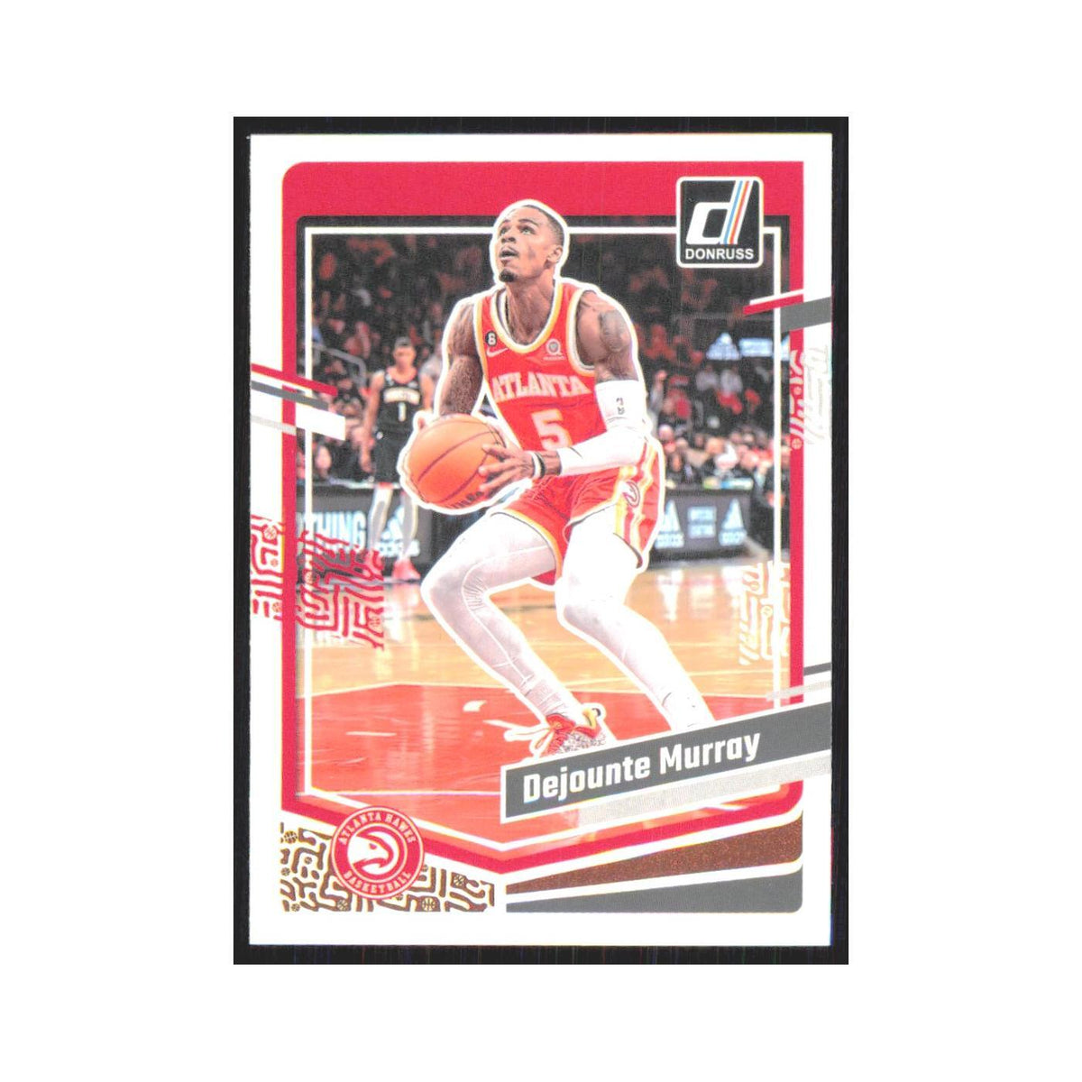 Dejounte Murray 2023 Panini Donruss #31 Atlanta Hawks Basketball Card NM
