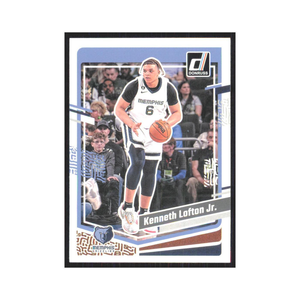 Kenneth Lofton Jr. 2023 Panini Donruss #14 Memphis Grizzlies Basketball Card NM