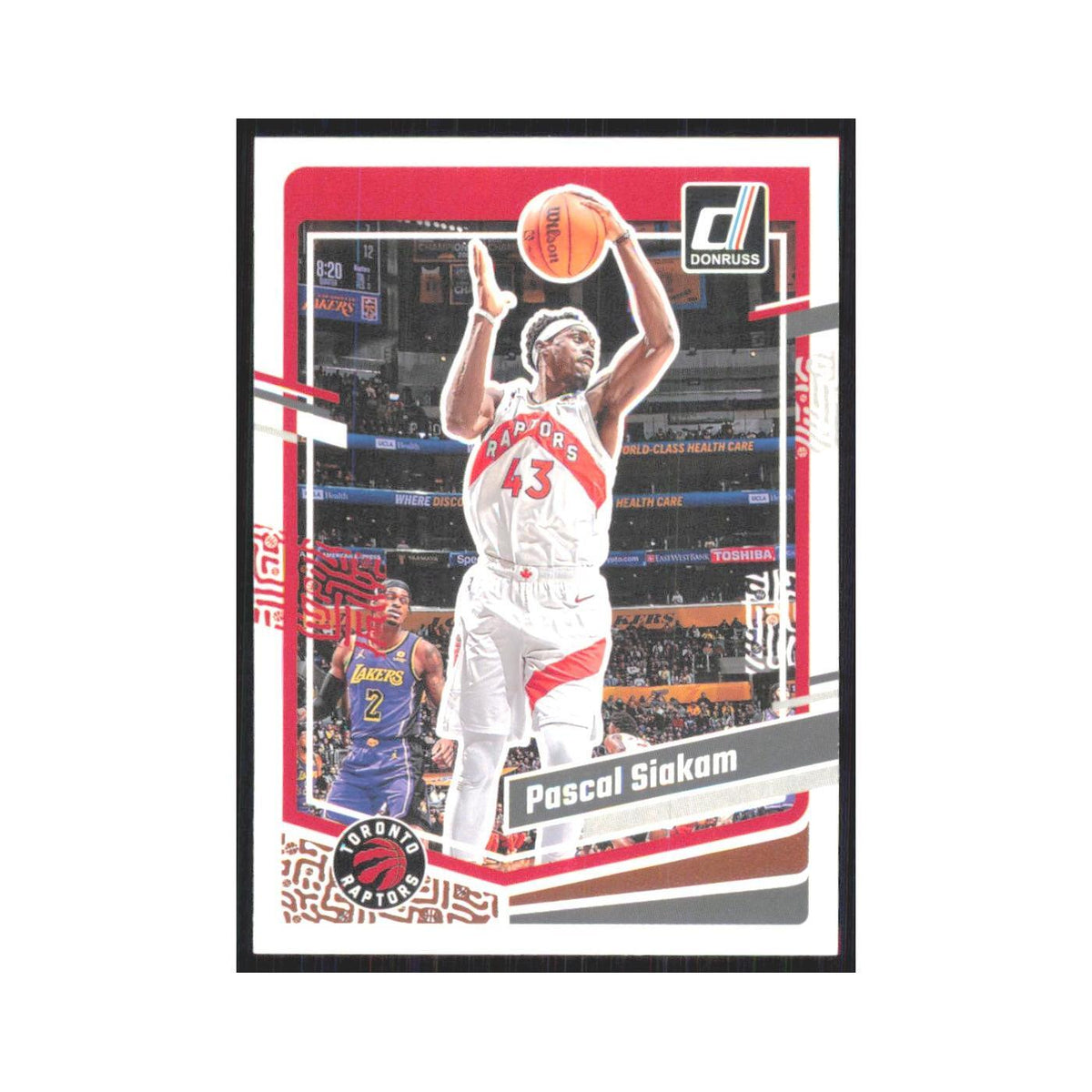 Pascal Siakam 2023 Panini Donruss #132 Toronto Raptors Basketball Card NM