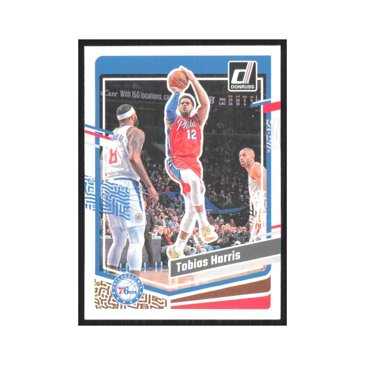 Tobias Harris 2023 Panini Donruss #4 Philadelphia 76ers Basketball Card NM