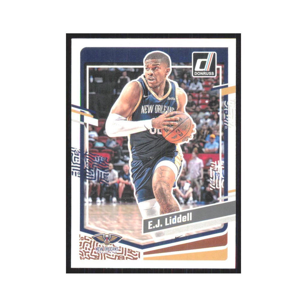 E.J. Liddell 2023 Panini Donruss #190 New Orleans Pelicans Basketball Card NM