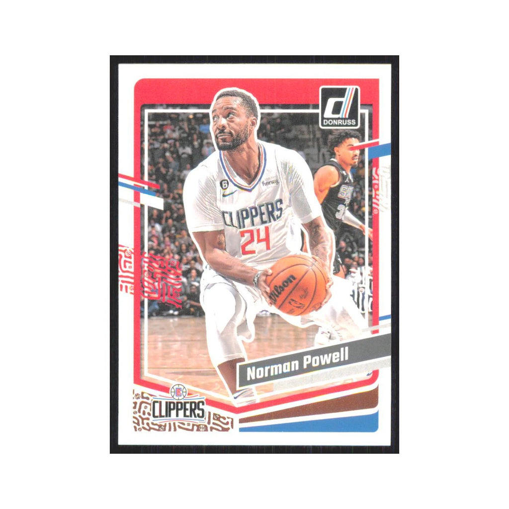 Norman Powell 2023 Panini Donruss #136 Los Angeles Clippers Basketball Card NM