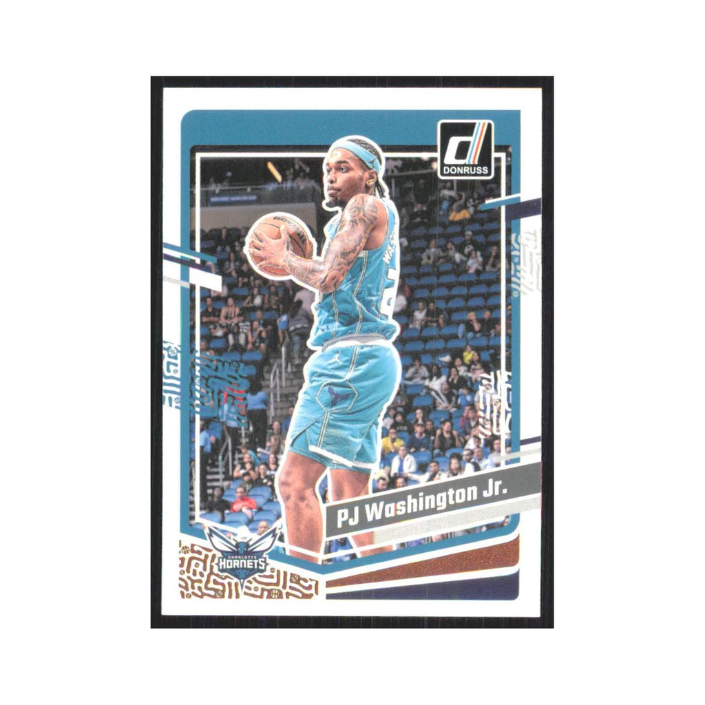 PJ Washington Jr. 2023 Panini Donruss #56 Charlotte Hornets Basketball Card NM