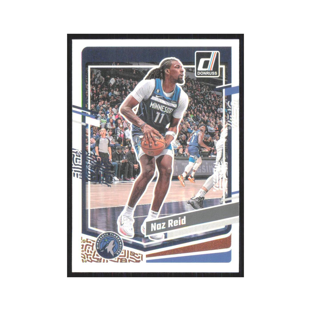 Naz Reid 2023 Panini Donruss #86 Minnesota Timberwolves Basketball Card NM