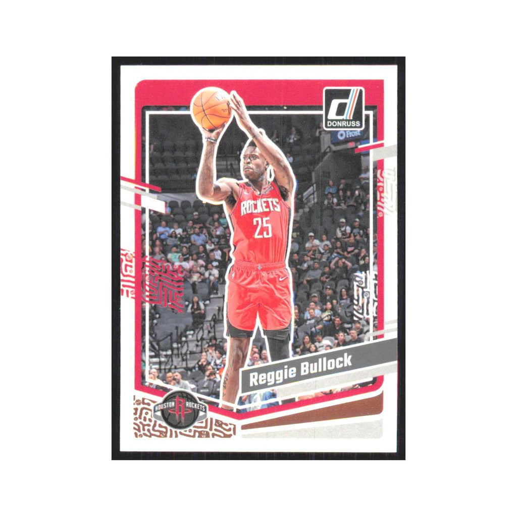 Reggie Bullock 2023 Panini Donruss #176 Houston Rockets Basketball Card NM