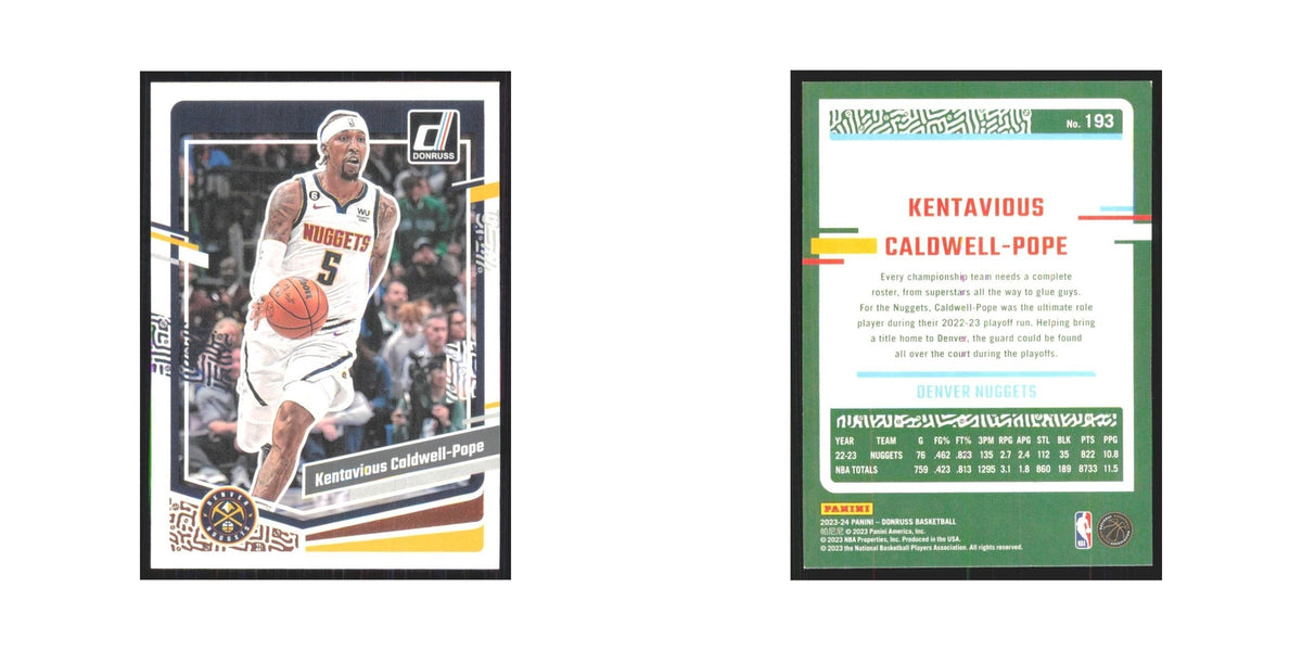 Kentavious Caldwell-Pope 2023 Panini Donruss #193 Denver Nuggets NM